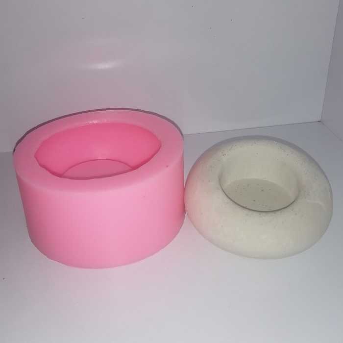 قالب سیلیکونی جا وارمری دایره مدل کج 