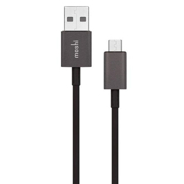 کابل MOSHI موشی تبدیل USB به Micro USB طول 1 متری مشکی - Hiapple.ir