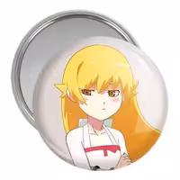 آینه جیبی خندالو مدل شینوبو اوشینو انیمه مونوگاتاری کد 16171