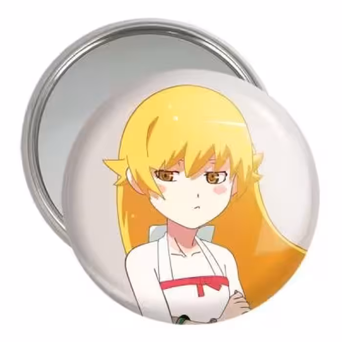 آینه جیبی خندالو مدل شینوبو اوشینو انیمه مونوگاتاری کد 16171