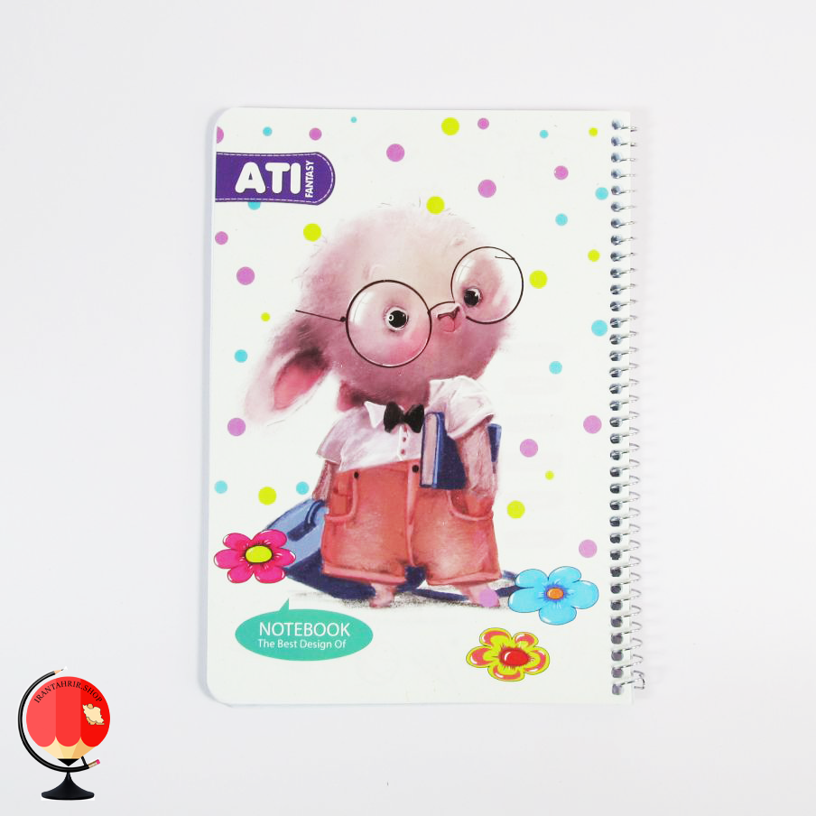 دفتر مشق 50 برگ سیمی طرح خرگوش آتی