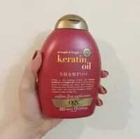 شامپو اوجیکس روغن کراتین بلند کننده و ضد موخوره او جی ایکس