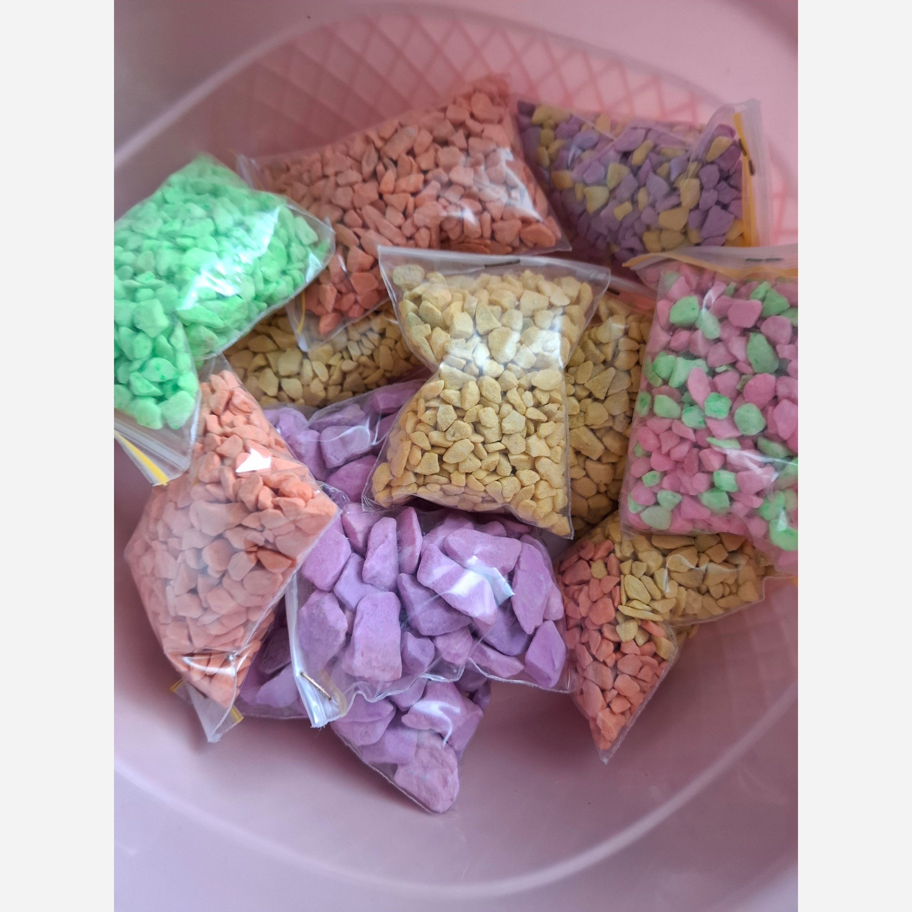 سنگ رنگی  (بسته کوچک)