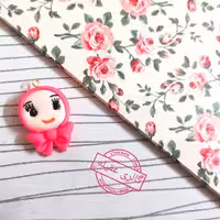 عروسک  فانتزی دستساز خمیری دختر کوچولوی با حجاب  بسیار زیبا برای ساختن دستساز ه های زیبای شما 