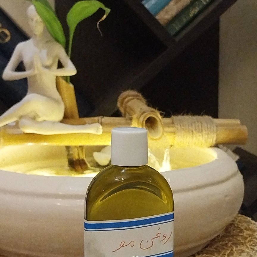 روغن شفا بخش ، تقویت مو و ابرو ، وزن 120گرم صد در صد طبیعی
