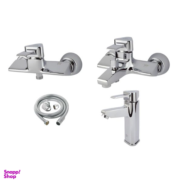 ست شیرآلات کسری مدل مهتاب مجموعه 4 عددی