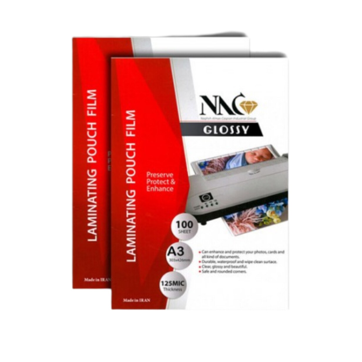 طلق پرس آ3 با میکرون 125 NAC 