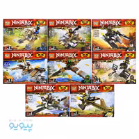 پک 8 عددی لگو ساختنی طرح نینجا مدل 81638