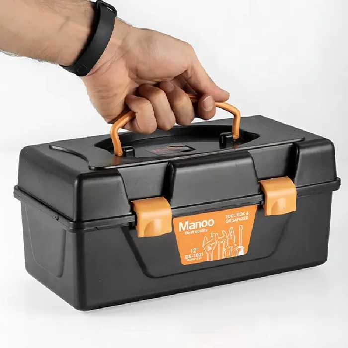 جعبه ابزار پلاستیکی مدل مانو