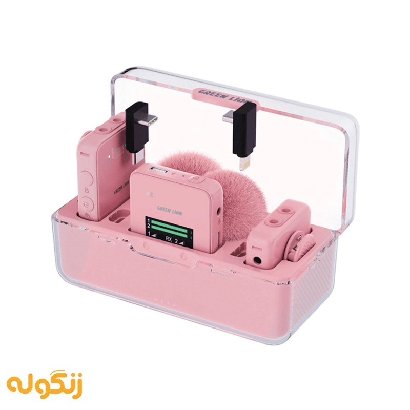 میکروفون بیسیم حرفهای گرین لاین مدل GLM Professional Wireless Mic - زنگوله