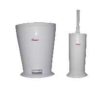 سطل و برس الیتا سفید 