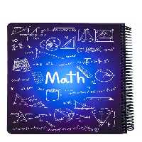دفتر فرمول ریاضی آبی جدید 100 برگ  24*17