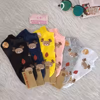 جوراب مچی طرح گوزن شاخ دار فری سایز ریزبافت تولید ملی