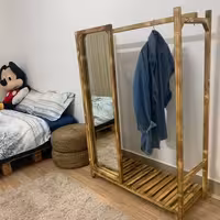 رگال و قاب آینه مناسب برای اتاق خواب و مزون 