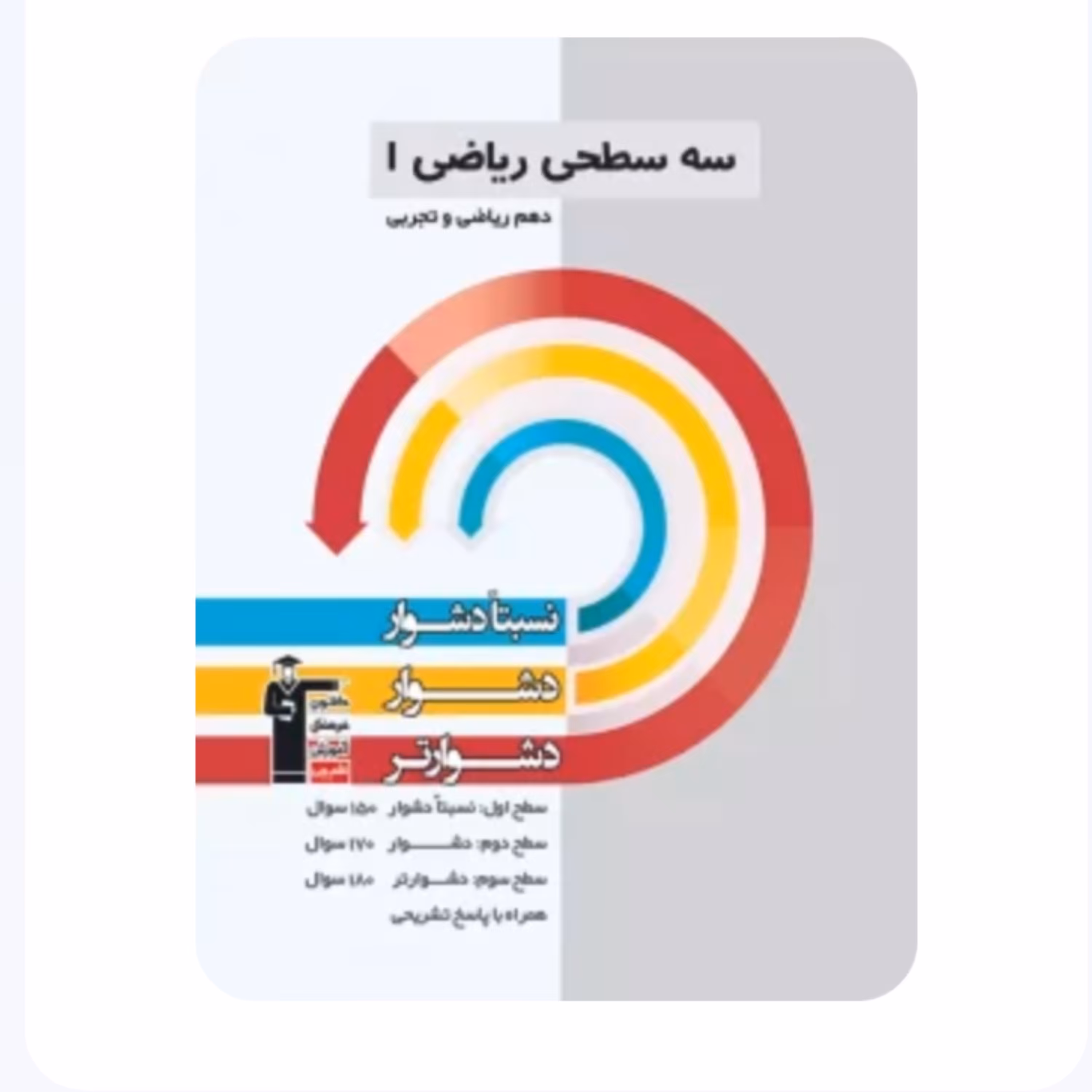 کتاب سه سطحی ریاضی دهم قلم چی 