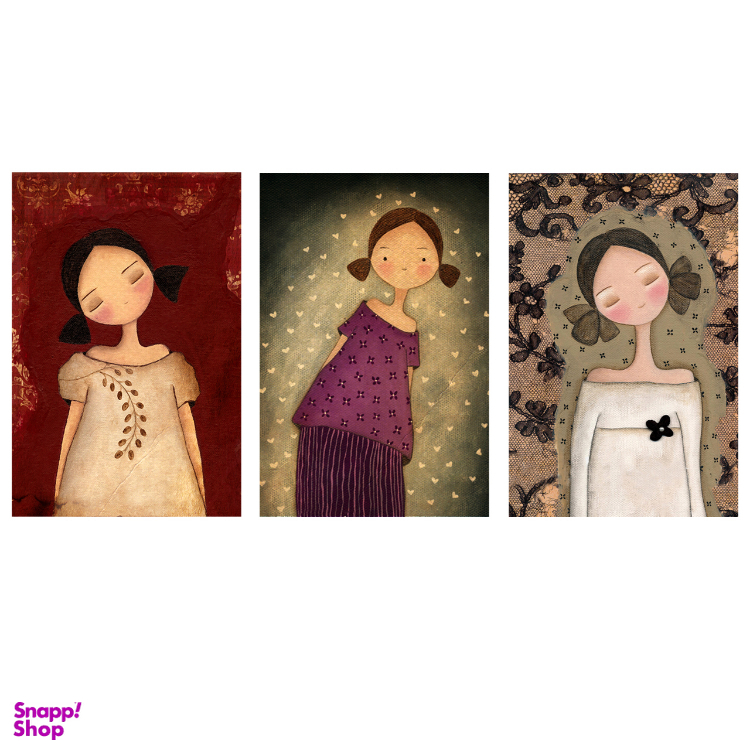 تابلو طرح بریتا کد ba. ze.gip مجموعه 3 عددی