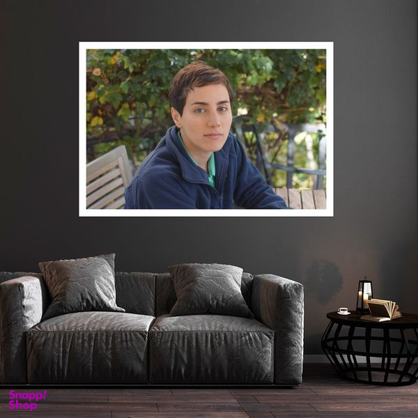 تابلو بکلیت طرح مشاهیر علمی مریم میرزا خانی مدل قاب شاسی W-s9820