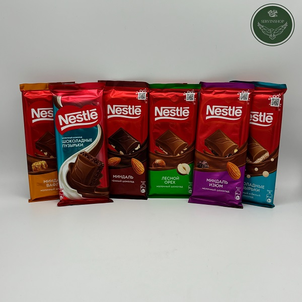 حباب های شکلاتی نستله