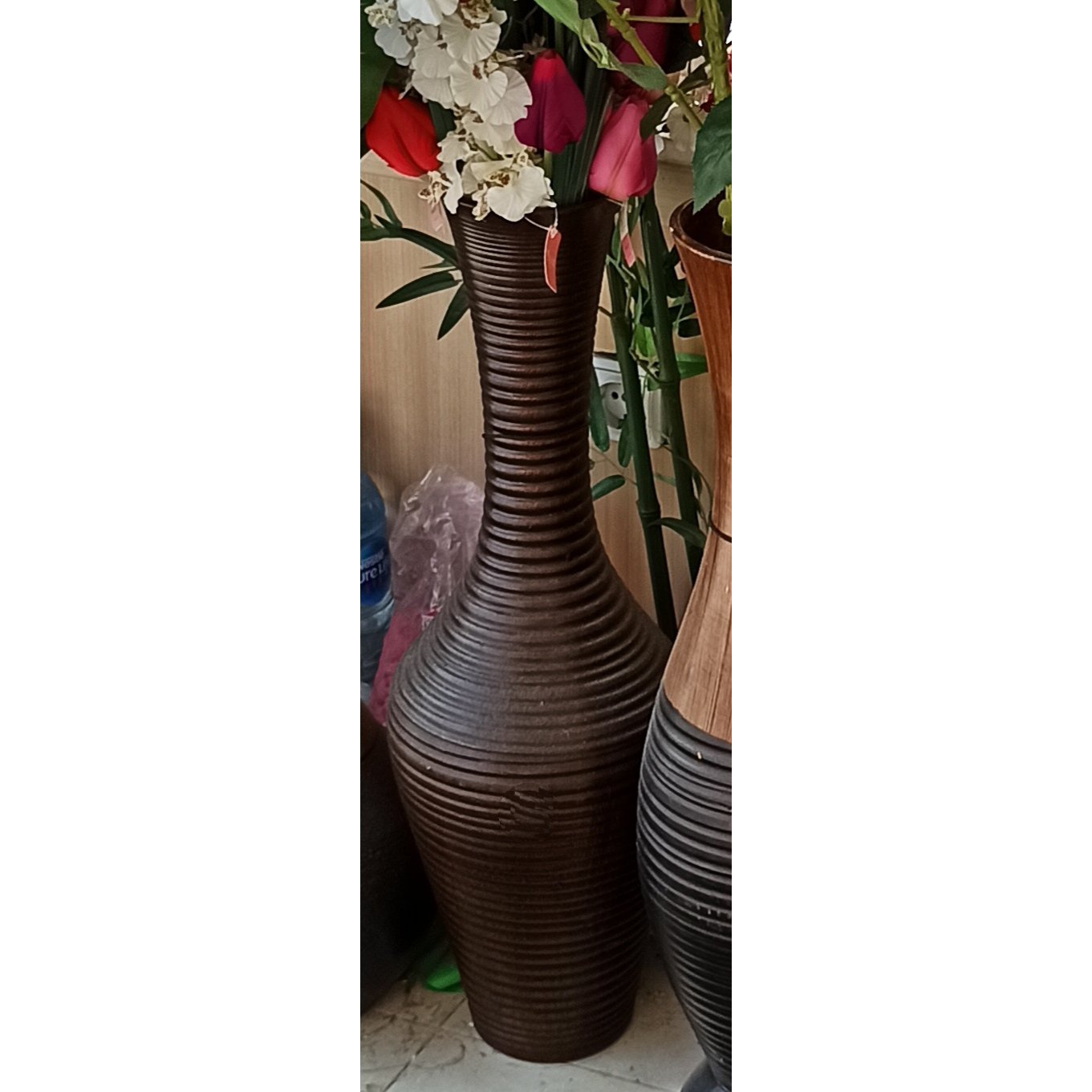 گلدان سفالی زیبای دکوراتیو