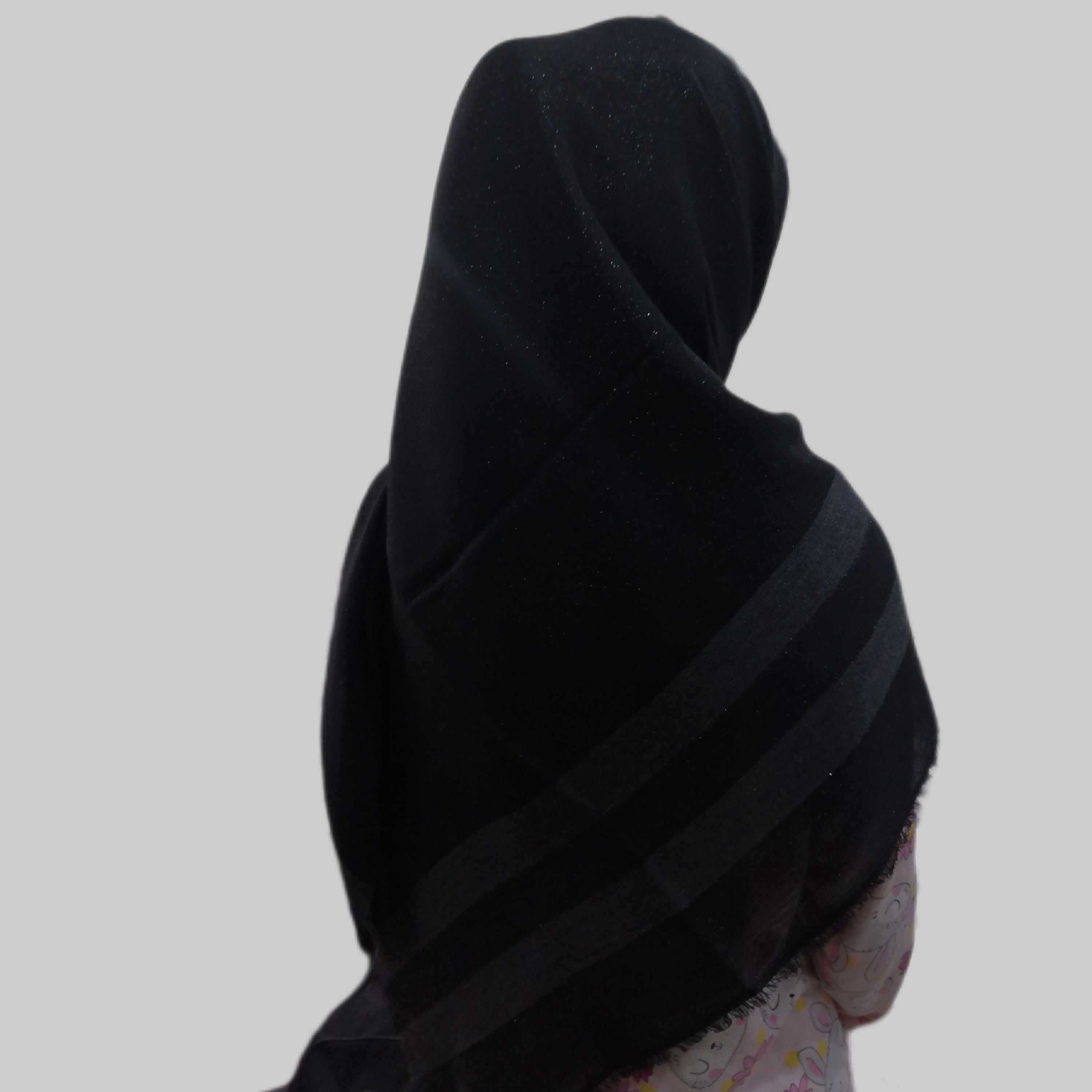 روسری لمه مشکی