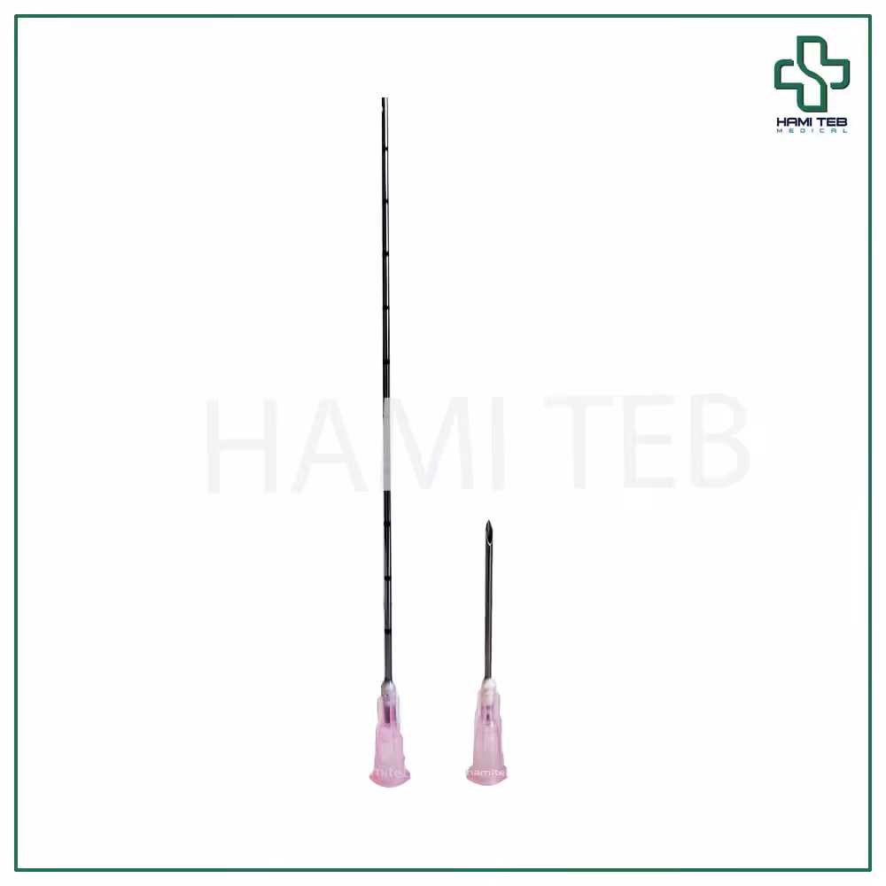 سوزن میکروکانولا گیج 18 طول 110 میل
