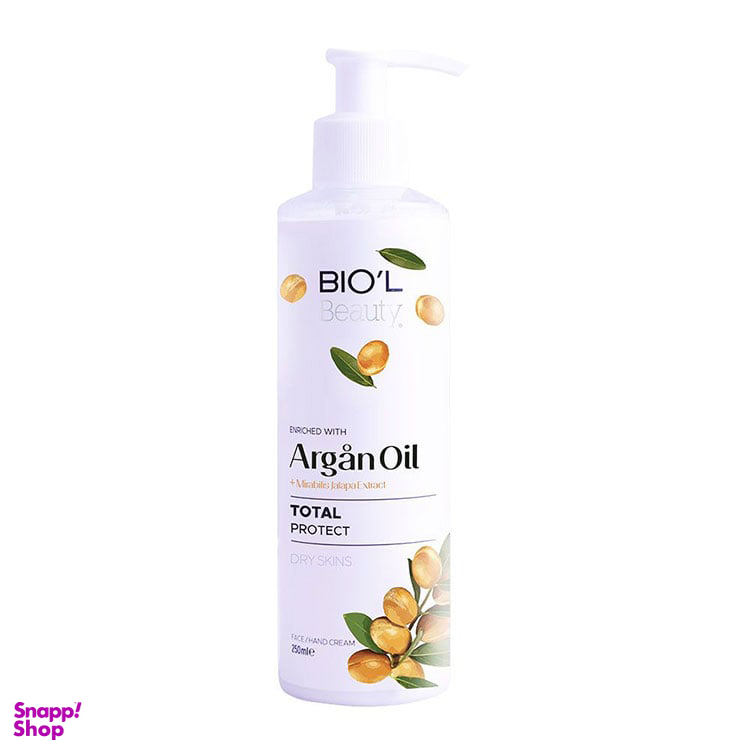 کرم دست و صورت بیول (Biol) مدل Argan & Mirabilis Jalapa
