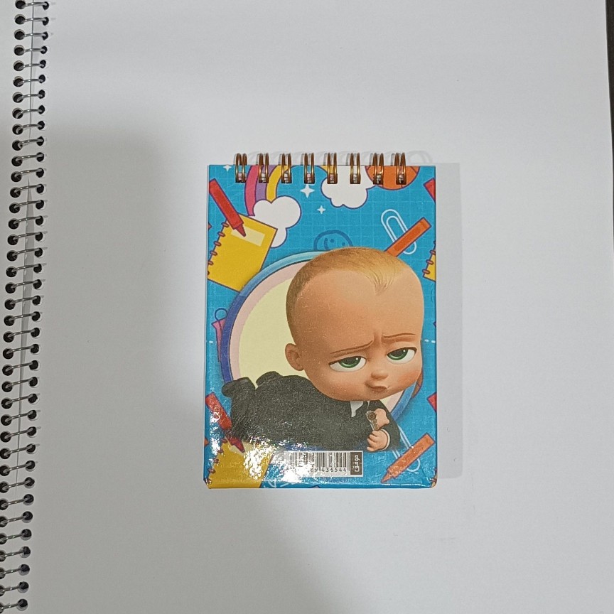 دفترچه یادداشت سیمی جلد سخت طرح فانتزی