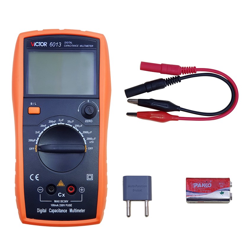 خازن سنج ویکتور VICTOR VC6013 (اصل ارتقا یافته)