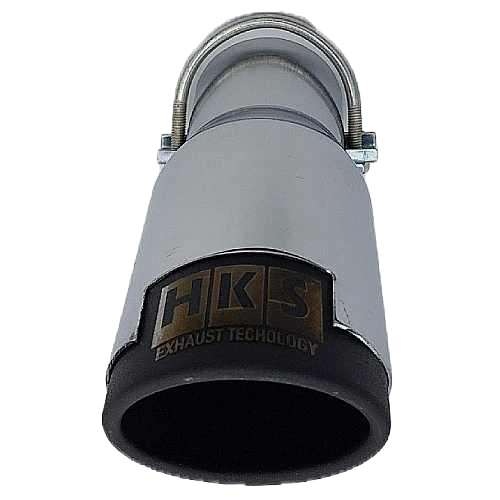 سر اگزوز جی اس (JS) مدل HKS دو تیکه متوسط بدنه آبکاری کد 252