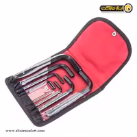 ست آچار آلن شش گوش توسن کوتاه 8 عددی مدل T726-B314