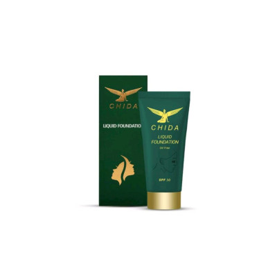 کرم پودر ضد آفتاب spf 30 رنگی مناسب انواع پوست شماره N5 (کانتور) چیدا
