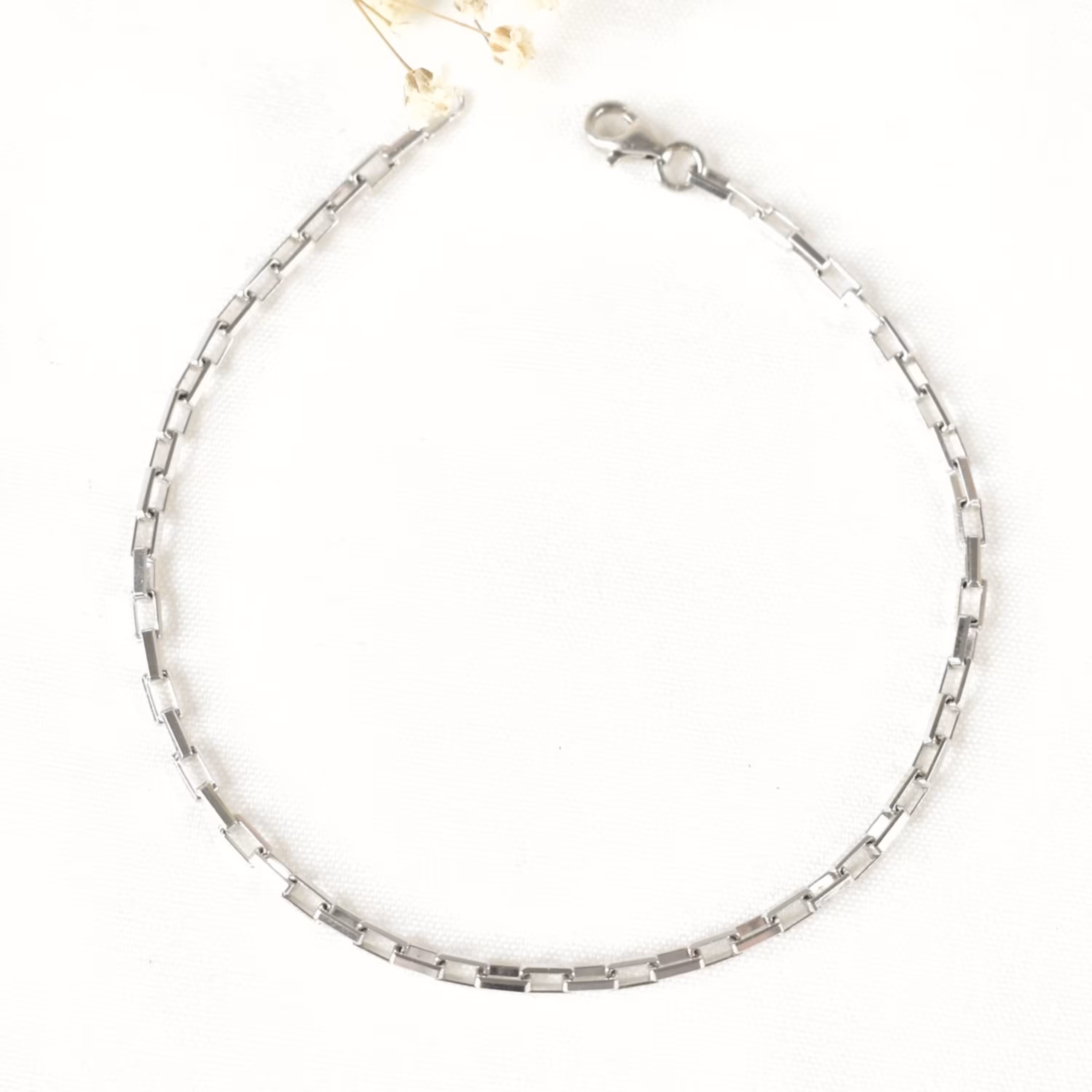 دستبند نقره کارتیه روکش طلا کد 7196