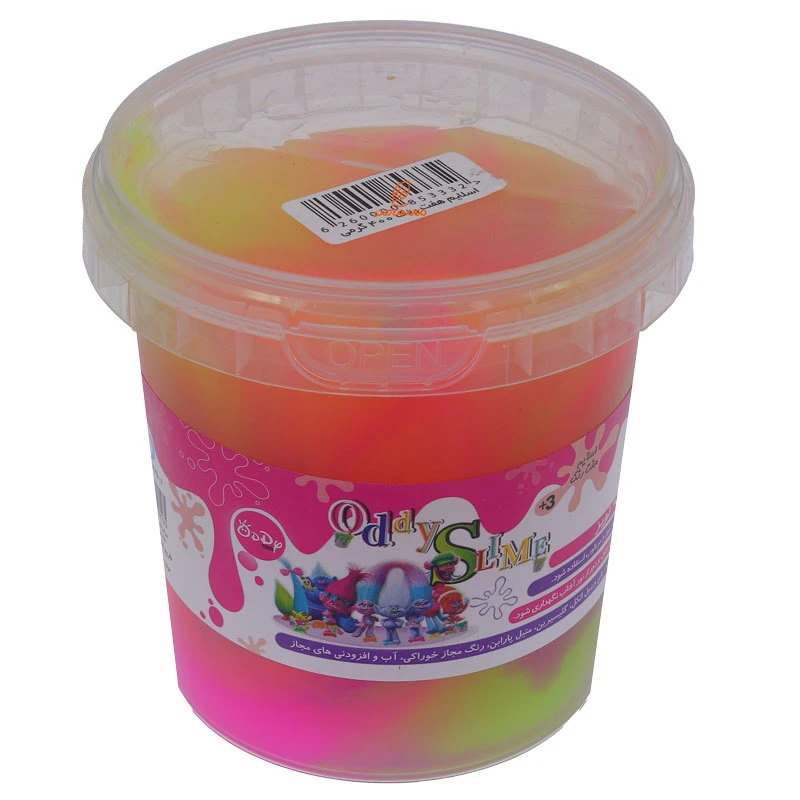 خمیر اسلایم یخی هفت رنگ اودی ODDY
