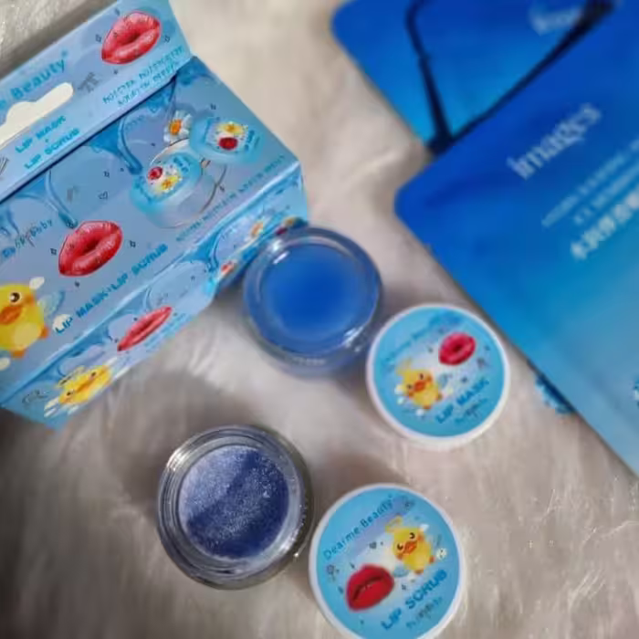 ماسک و اسکراب لب( پک دوتایی)