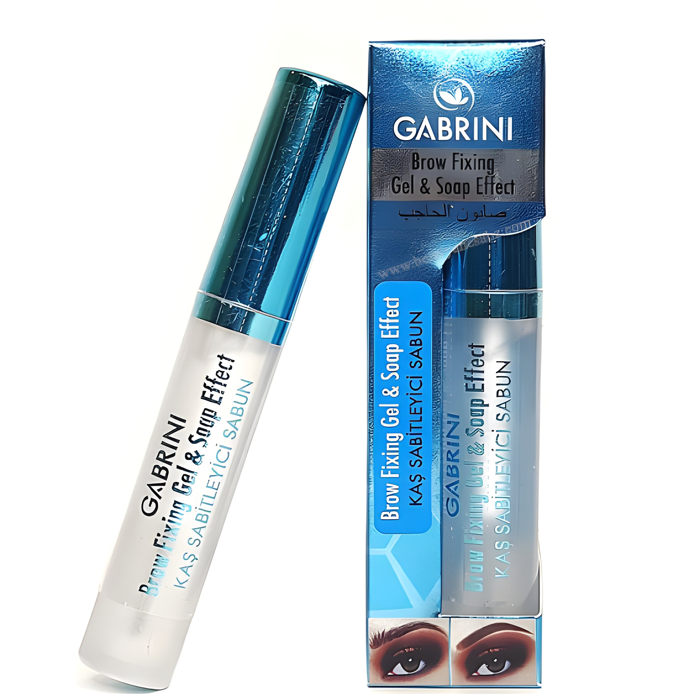 صابون ابرو (ریمل) گابرینی GABRINI مدل brow fixing حجم 8 میل
