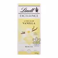 شکلات سفید وانیلی 100 گرم اکسلنس لینت - lindt