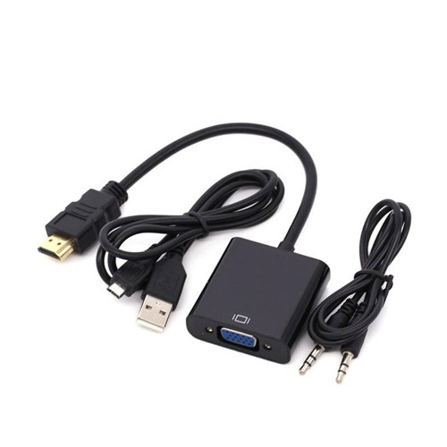 تبدیل HDMI به VGA برق دار مدل 132