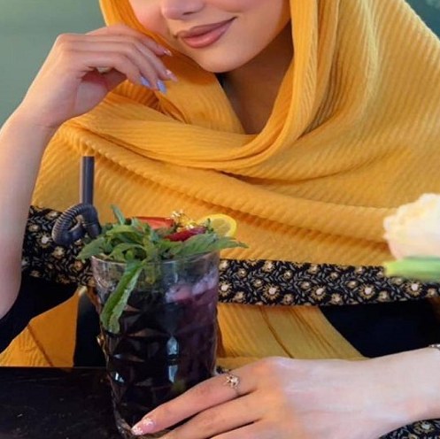 روسری نخی پلیسه حاشیه گلدار کد 65288