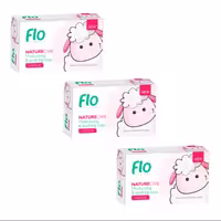 صابون بچه گلیسیرینه فلو مدل 1002 وزن 100 گرم مجموعه 3 عددی