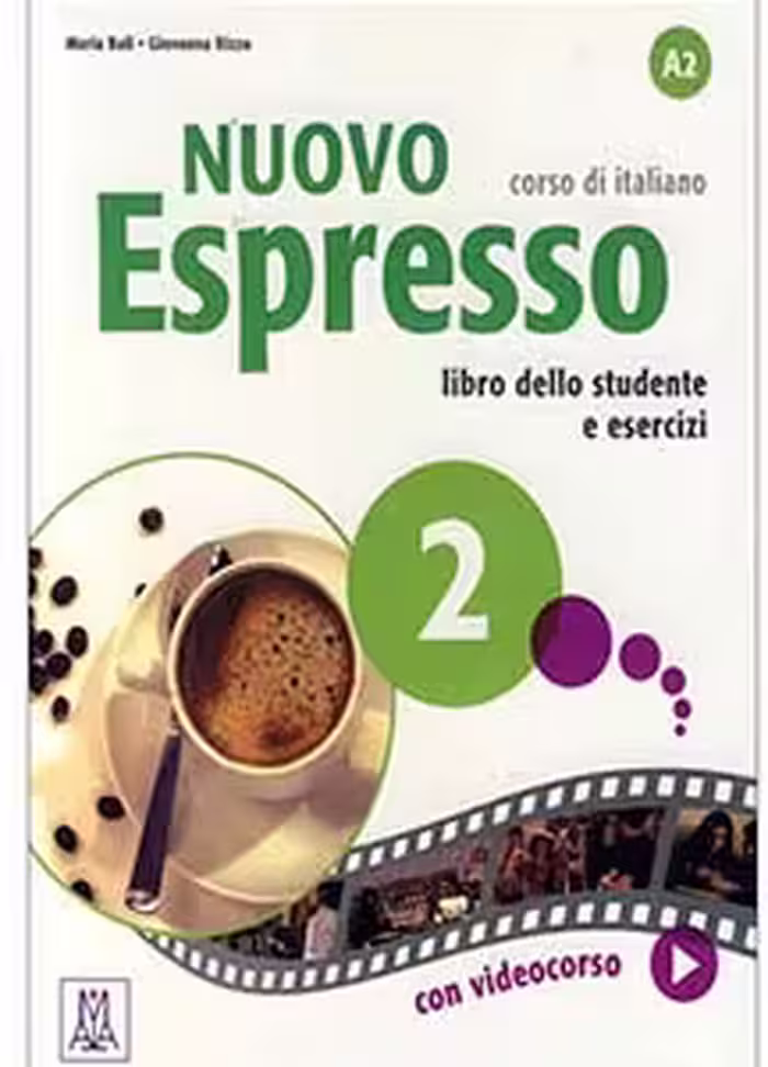 کتاب ایتالیایی Nuovo Espresso 2 سطح A2