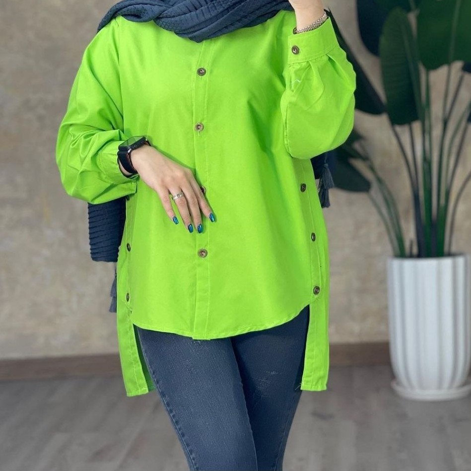 شومیز مانتویی تونیک مانتویی مانتو کوتاه مانتو زنانه مانتو رنگبندی