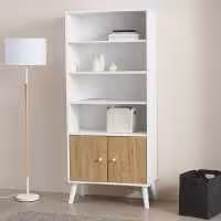 کتابخانه دورنگ ساده-c44