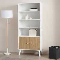 کتابخانه دورنگ ساده-c44