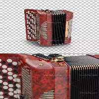 عکس آکاردئون دکمه ای دوربری | گرافیک با طعم تربچه