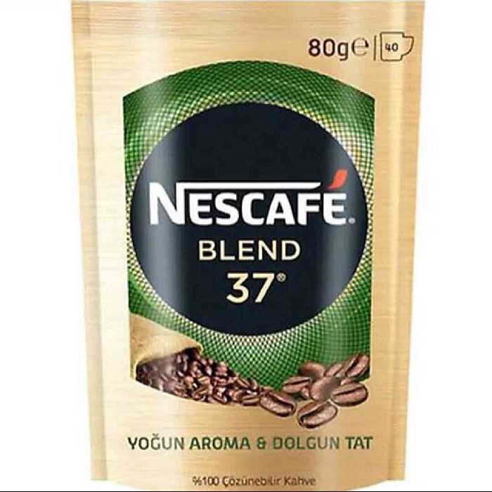 پودر قهوه فوری 80 گرم بلند 37 Nescafe Blend
