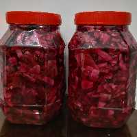 ترشی کلم برگ قرمز مامان زهرا