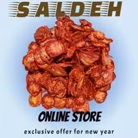 چیپس گوجه فرنگی طعم دار سالده در بسته های 100 گرمی