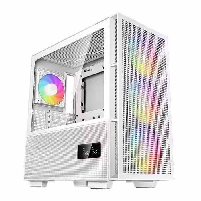 قیمت و خرید کیس کامپیوتر دیپ کول مدل CH560 DIGITAL White | یاس ارتباط