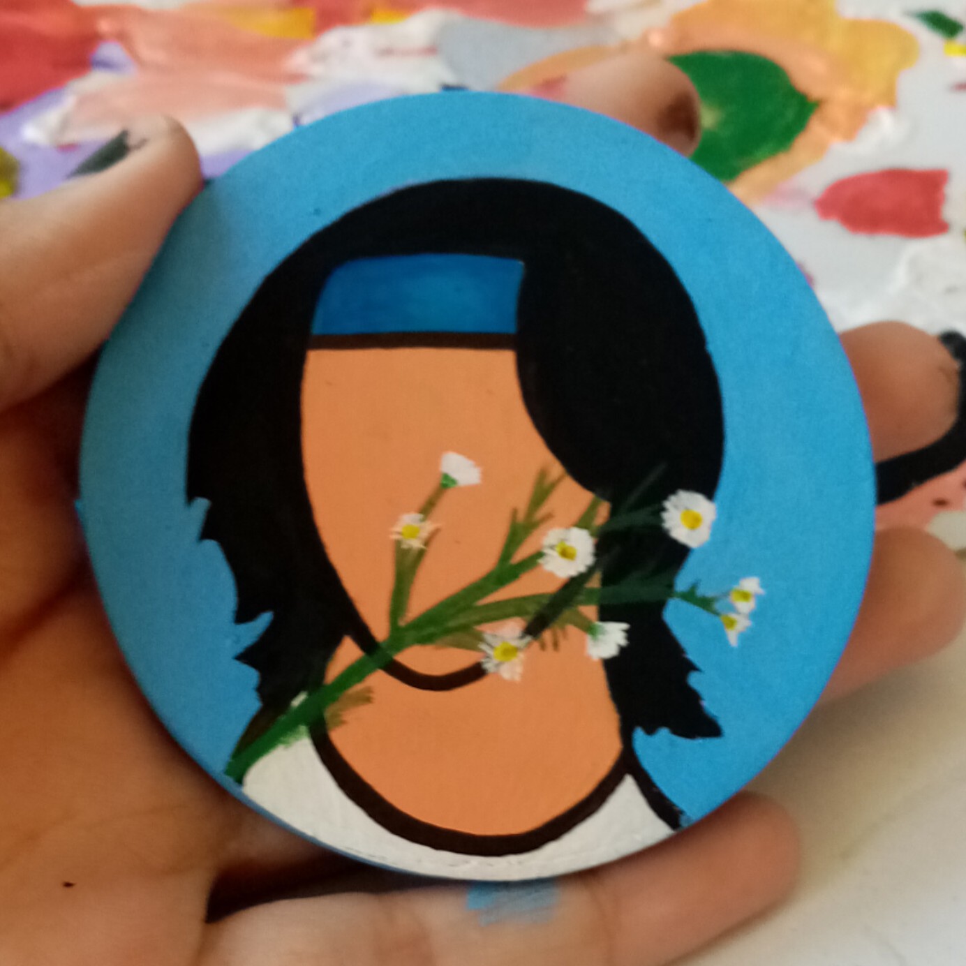 مگنت سفالی طرح هیونجین استری کیدز