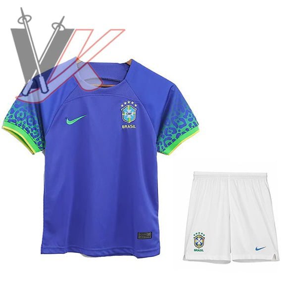 کیت دوم بچه گانه برزیل جام جهانی 2022 کد 2310008